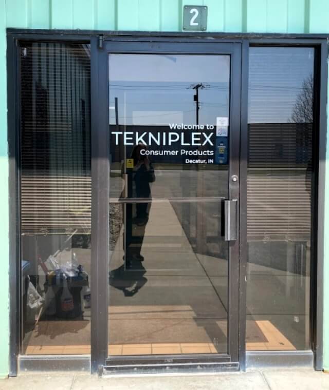 Custom vinyl door signs